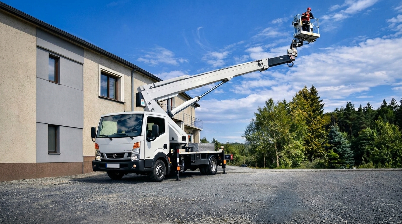 Auto plošina Nissan Cabstar – Plošina Slovácko
